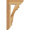 Ekena Millwork Merced Slat Rough Sawn Bracket, Western Red Cedar, 4"W x 16"D x 28"H BKT04X16X28MRC06RWR - alternate 4